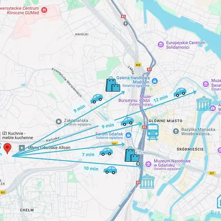 Homestay Bunny - Cozy And Peaceful Place, 12 Minutes From Old Town & Seaside Gdansk